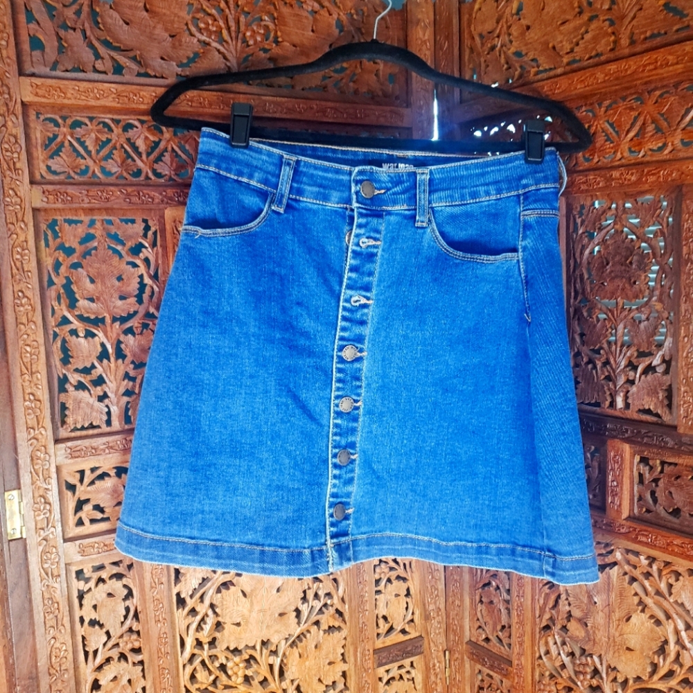 Jean skirt
